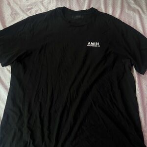 AMIRI Black Short Sleeve Tee